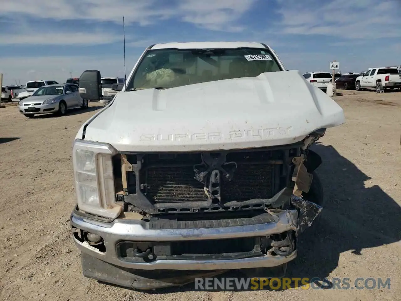 5 fotografías del automóvil dañado 1FT7W2BT8PEC30883 FORD F250 2023
