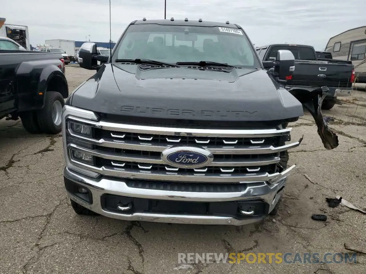 5 fotografías del automóvil dañado 1FT8W2BM9PED54254 FORD F250 2023