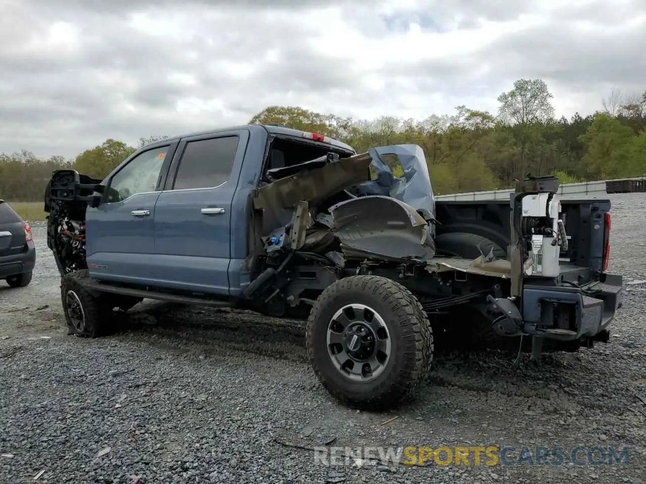 2 fotografías del automóvil dañado 1FT8W2BM9PED63309 FORD F250 2023