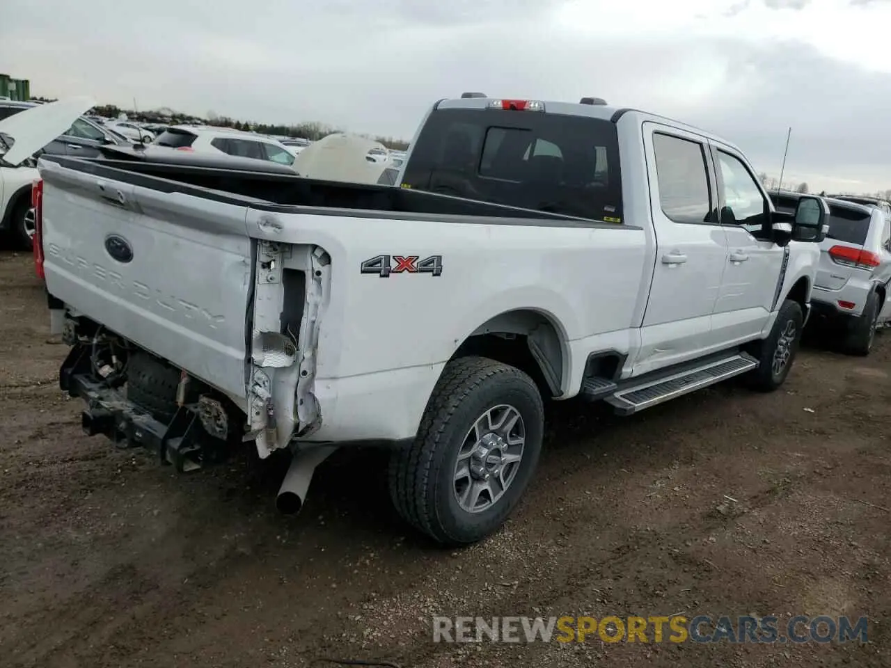 3 fotografías del automóvil dañado 1FT8W2BNXPEC08650 FORD F250 2023