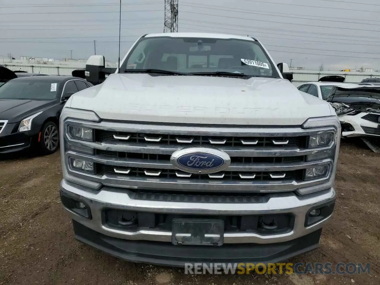 5 fotografías del automóvil dañado 1FT8W2BNXPEC08650 FORD F250 2023