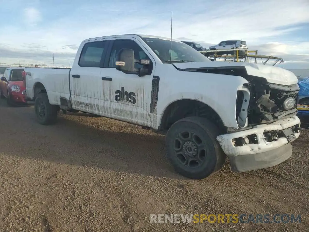 4 fotografías del automóvil dañado 1FT8W2BNXPED38850 FORD F250 2023