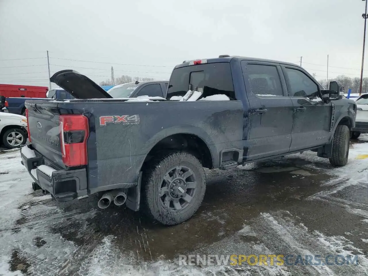 3 fotografías del automóvil dañado 1FT8W2BT2PEC22413 FORD F250 2023