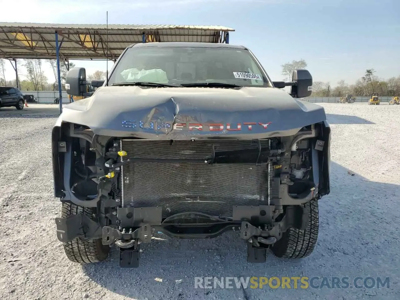 5 fotografías del automóvil dañado 1FT8W2BT2PEE20280 FORD F250 2023