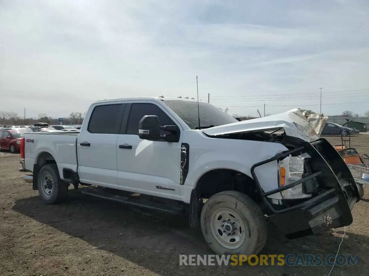 4 fotografías del automóvil dañado 1FT8W2BT4PEC55607 FORD F250 2023
