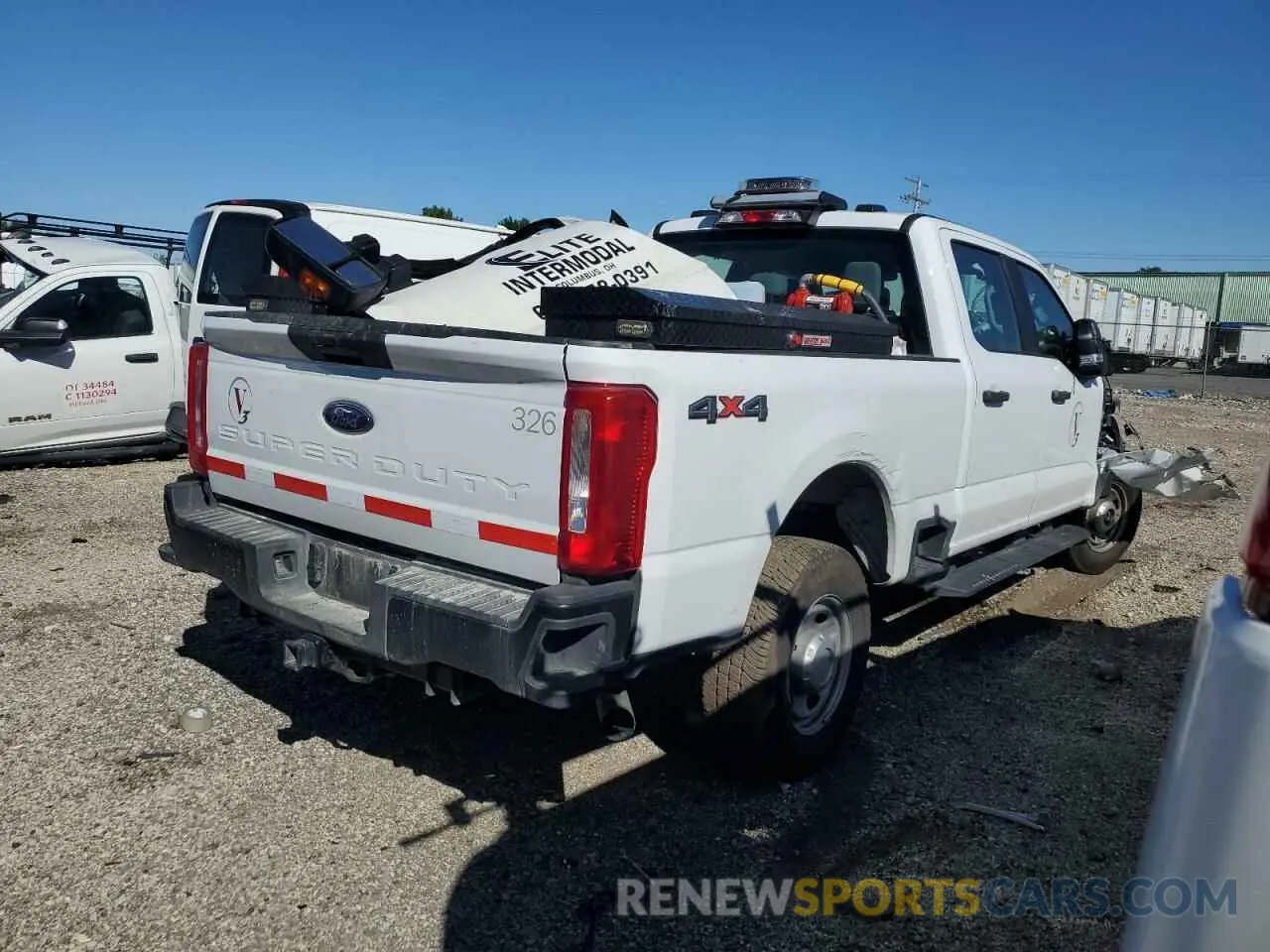 3 fotografías del automóvil dañado 1FT7W2BA1REC60180 FORD F250 2024