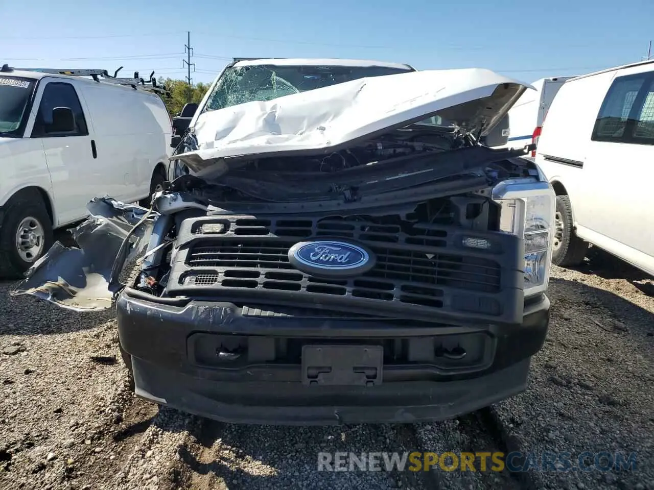 5 fotografías del automóvil dañado 1FT7W2BA1REC60180 FORD F250 2024