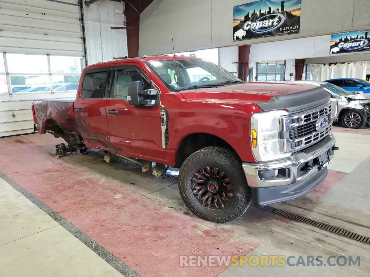 4 fotografías del automóvil dañado 1FT7W2BA4REE20696 FORD F250 2024
