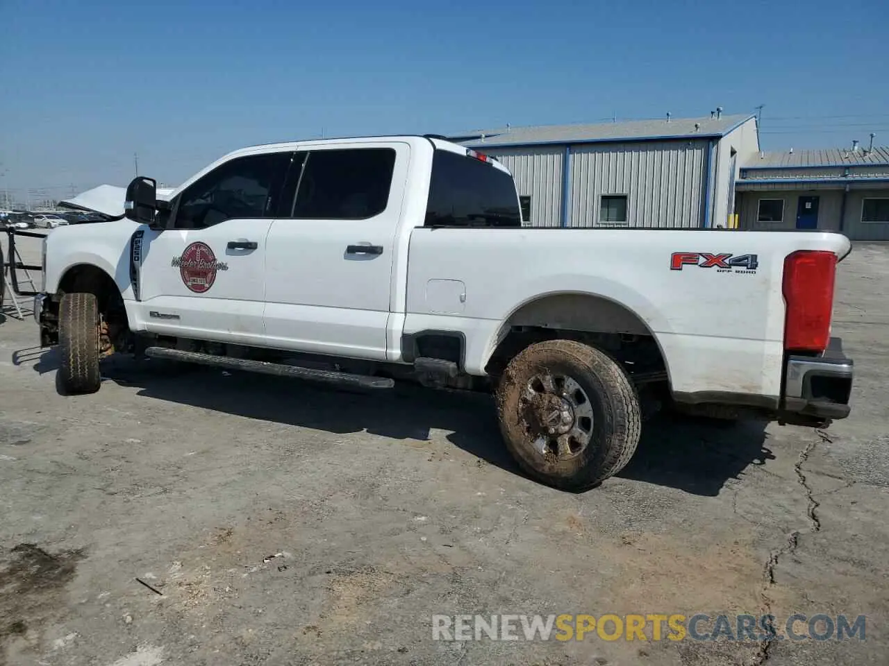 2 fotografías del automóvil dañado 1FT7W2BT3REF12500 FORD F250 2024