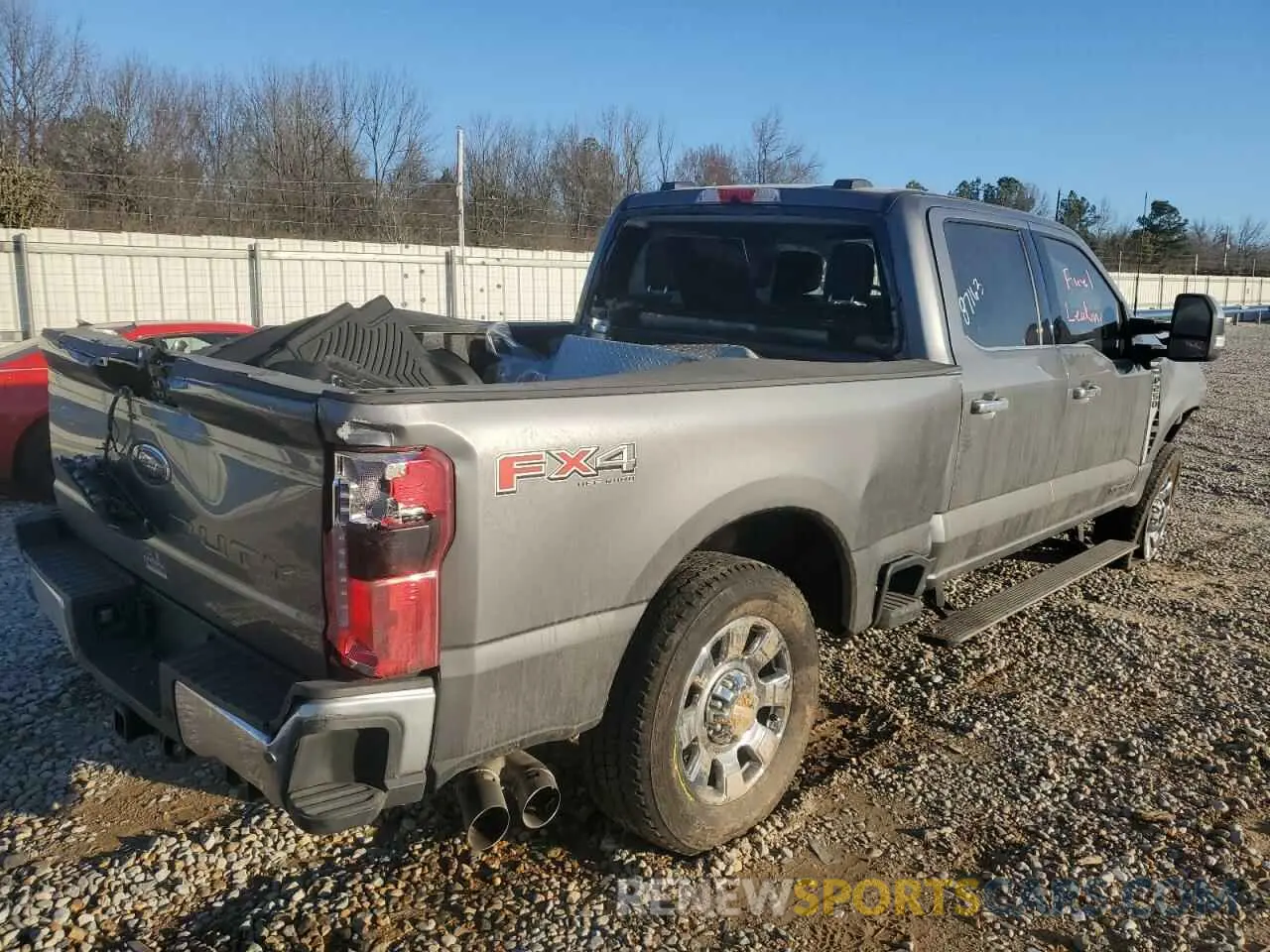 3 fotografías del automóvil dañado 1FT7W2BT5REF07525 FORD F250 2024