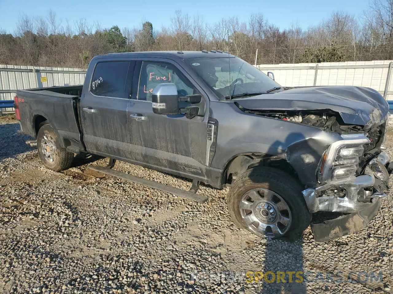 4 fotografías del automóvil dañado 1FT7W2BT5REF07525 FORD F250 2024