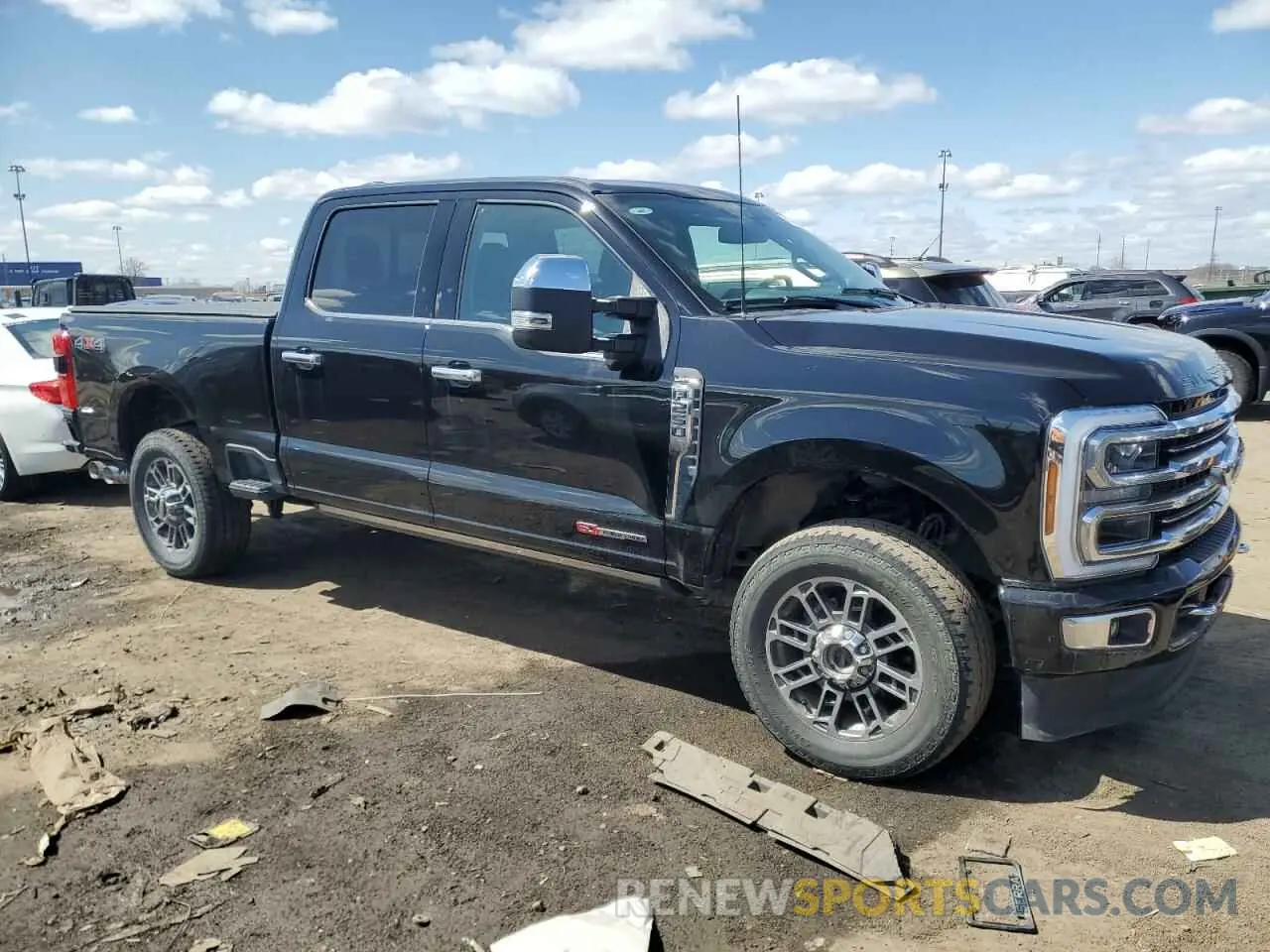 4 fotografías del automóvil dañado 1FT8W2BM0REC90270 FORD F250 2024