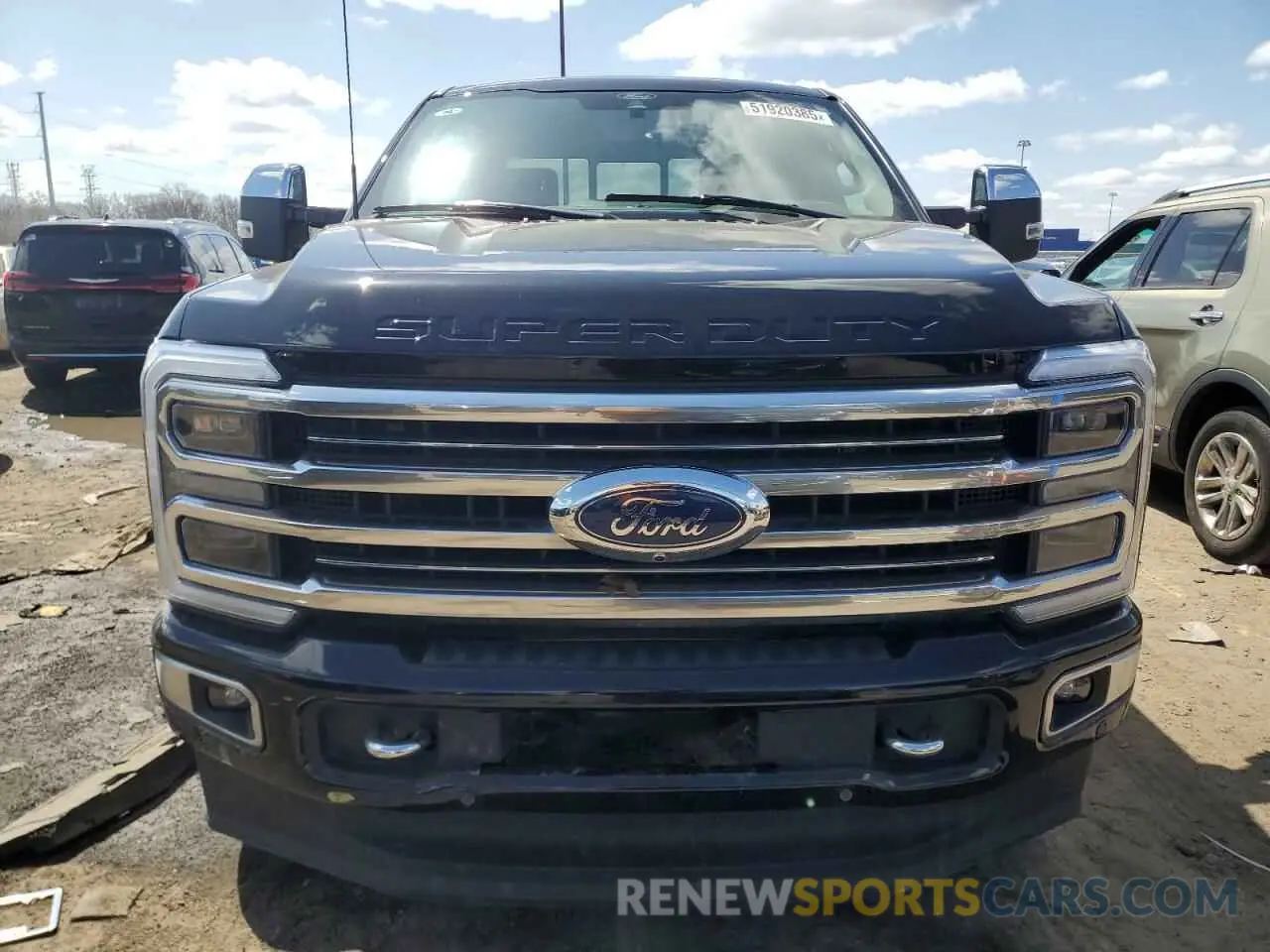 5 fotografías del automóvil dañado 1FT8W2BM0REC90270 FORD F250 2024