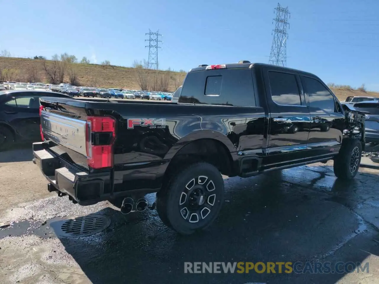 3 fotografías del automóvil dañado 1FT8W2BM1REE33484 FORD F250 2024
