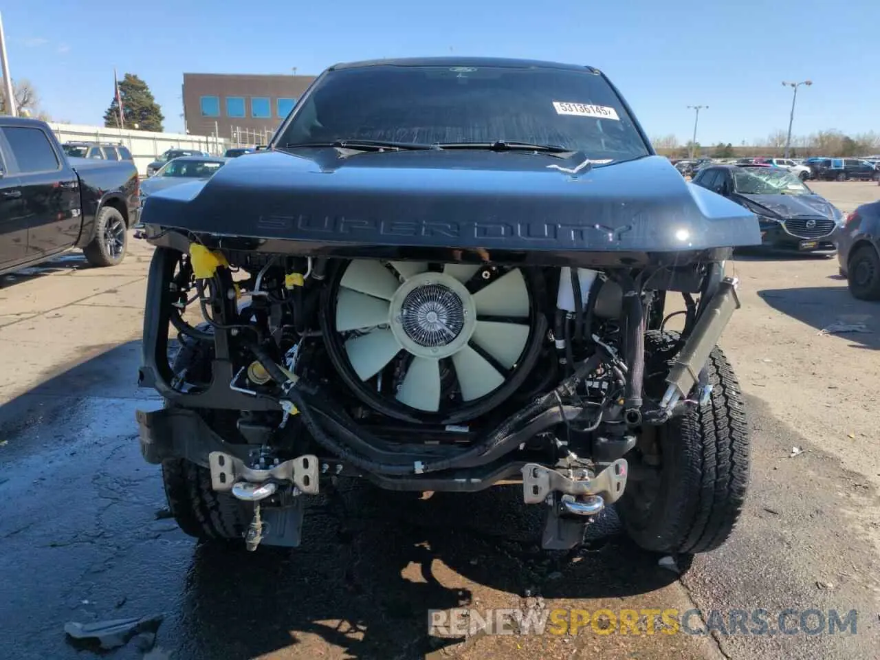 5 fotografías del automóvil dañado 1FT8W2BM1REE33484 FORD F250 2024