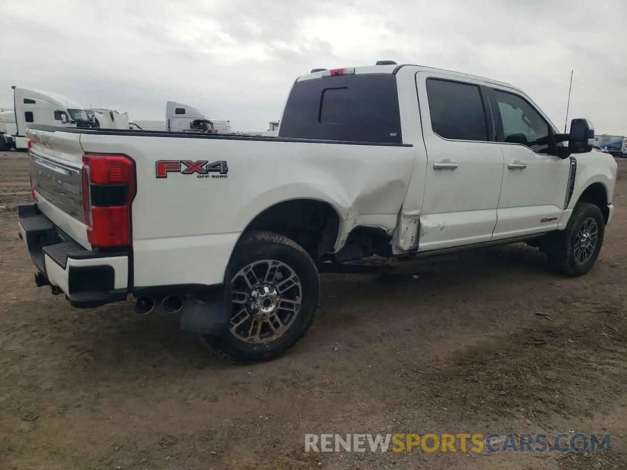 3 fotografías del automóvil dañado 1FT8W2BM3REC79392 FORD F250 2024