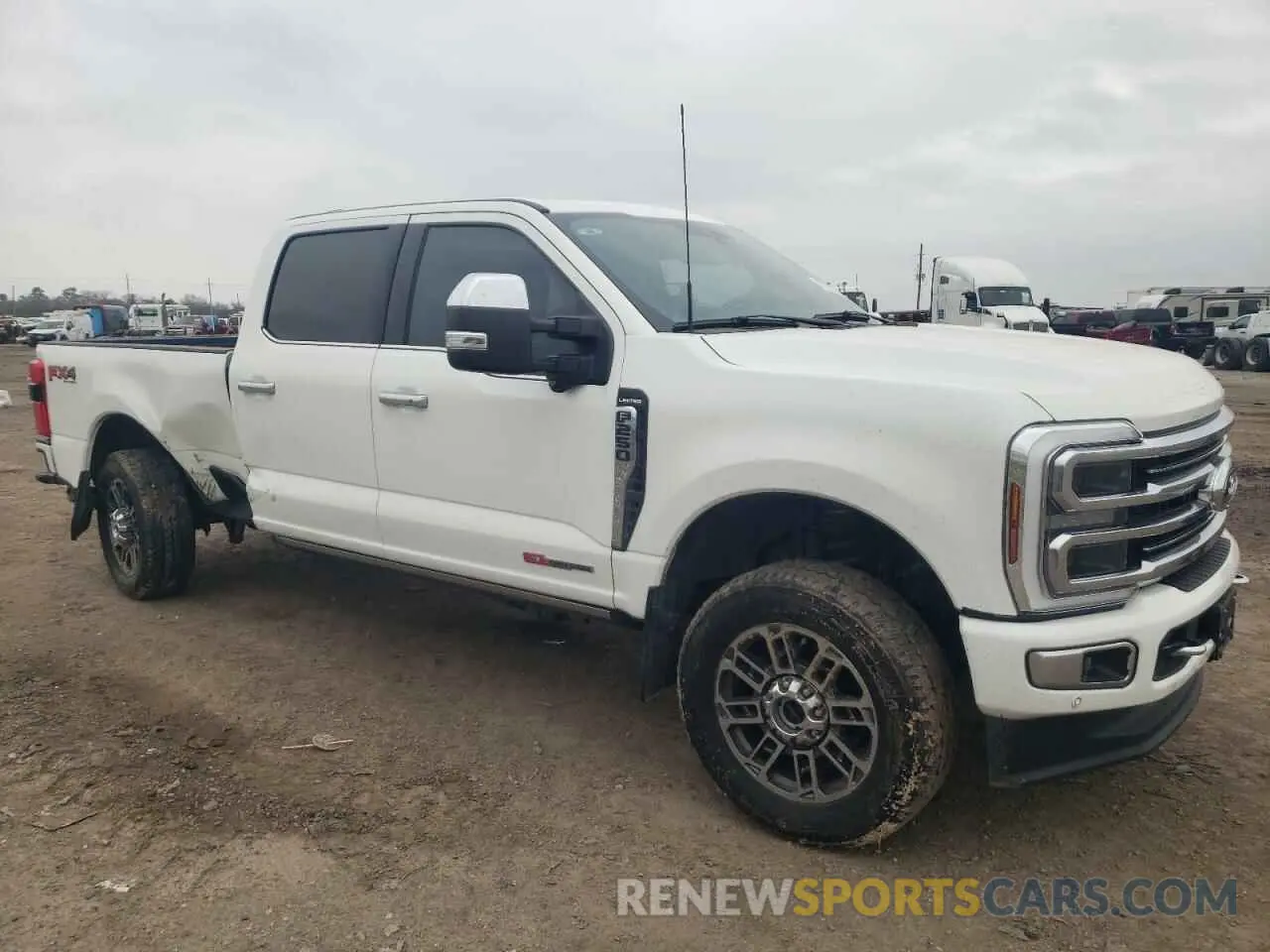 4 fotografías del automóvil dañado 1FT8W2BM3REC79392 FORD F250 2024