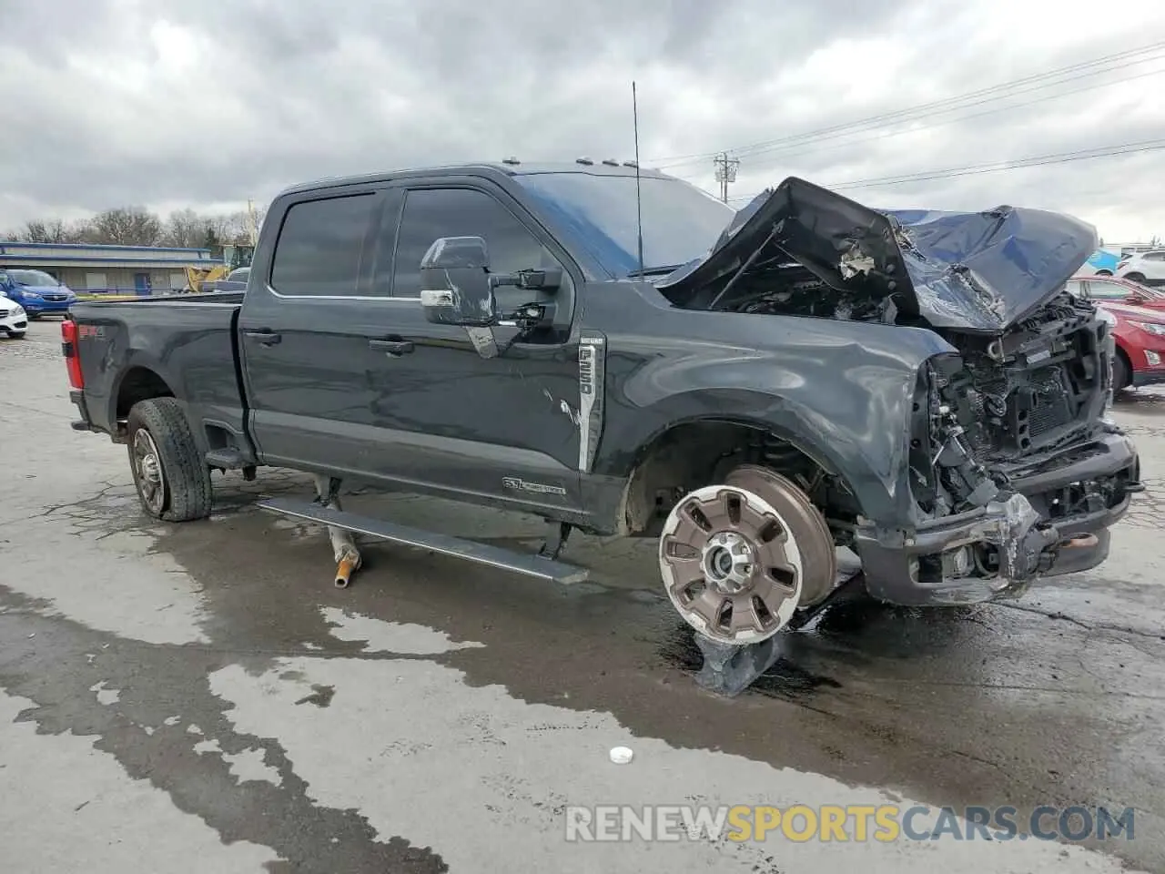 4 fotografías del automóvil dañado 1FT8W2BT9REE45485 FORD F250 2024