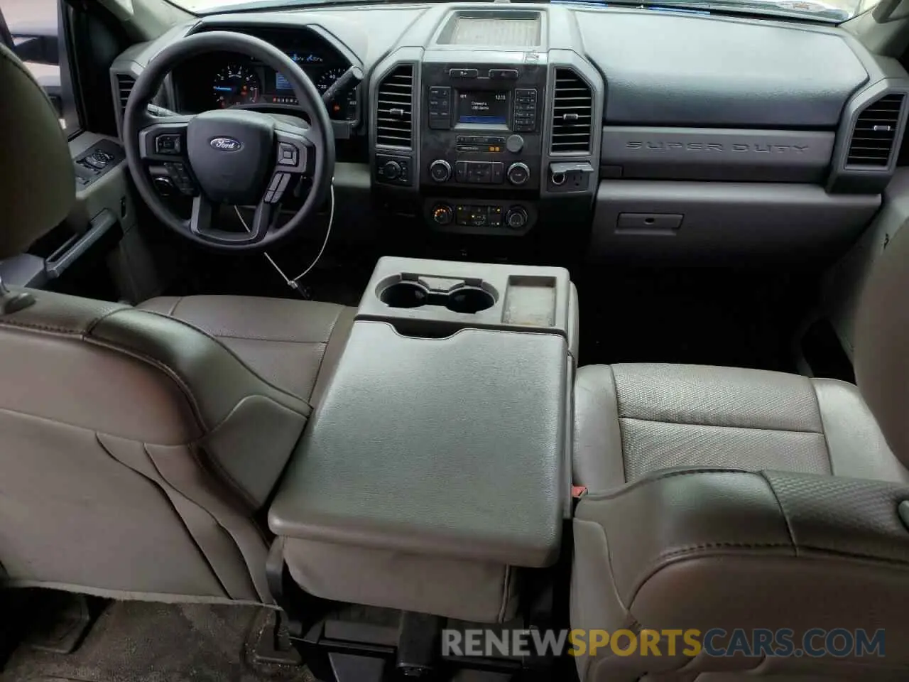 8 fotografías del automóvil dañado 1FT7W3B66KED42221 FORD F350 2019