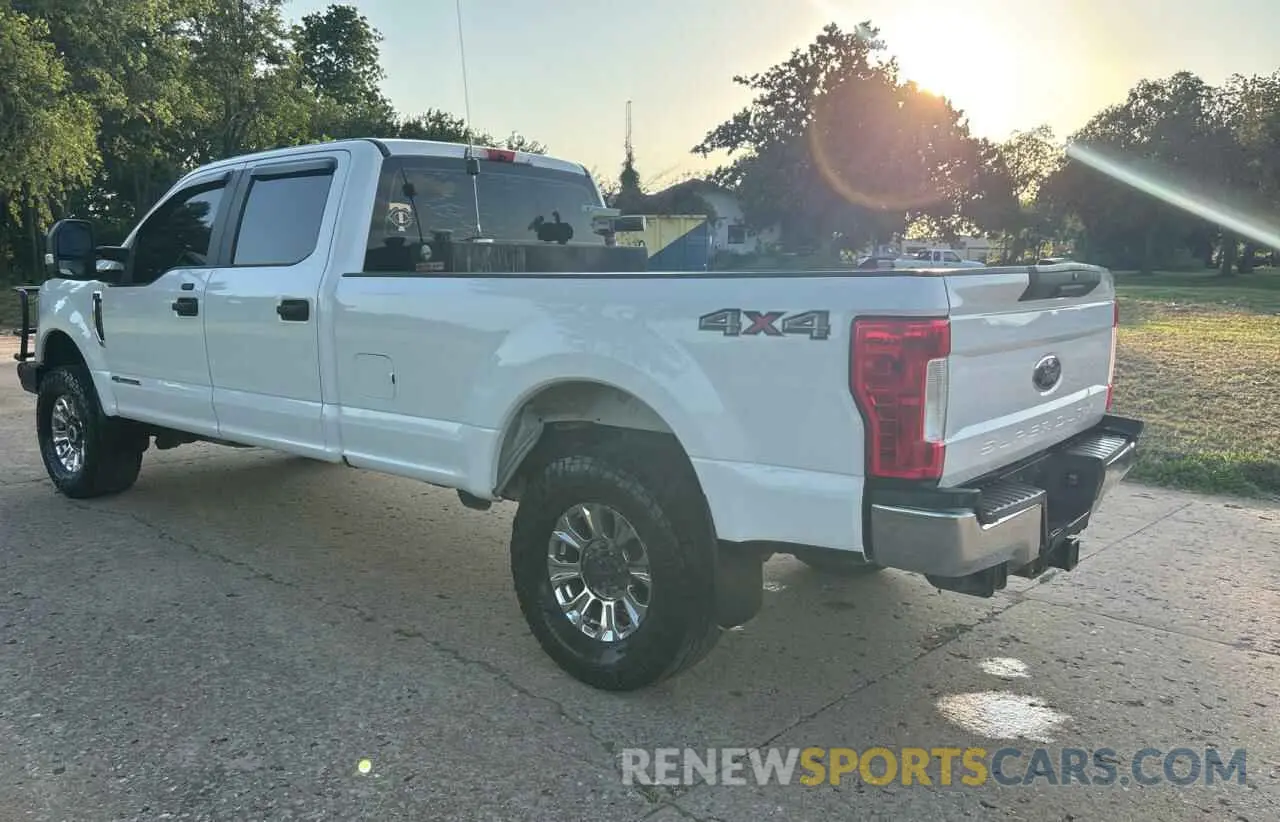 3 fotografías del automóvil dañado 1FT7W3BT4KED39128 FORD F350 2019