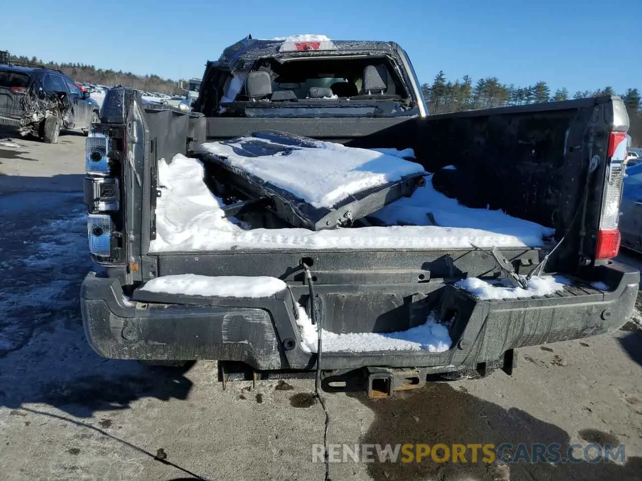 6 fotografías del automóvil dañado 1FT8W3BT0KEE70514 FORD F350 2019