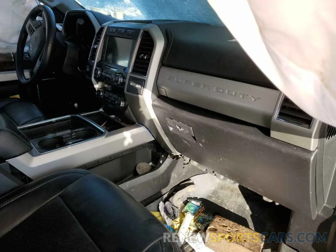 8 fotografías del automóvil dañado 1FT8W3BT0KEE70514 FORD F350 2019