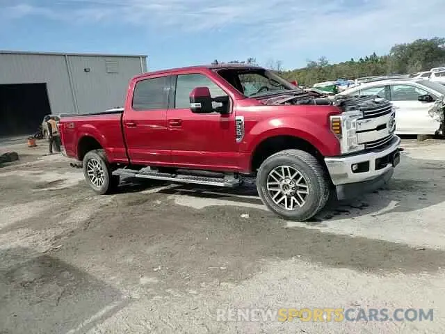 14 fotografías del automóvil dañado 1FT8W3BT0KEE99589 FORD F350 2019