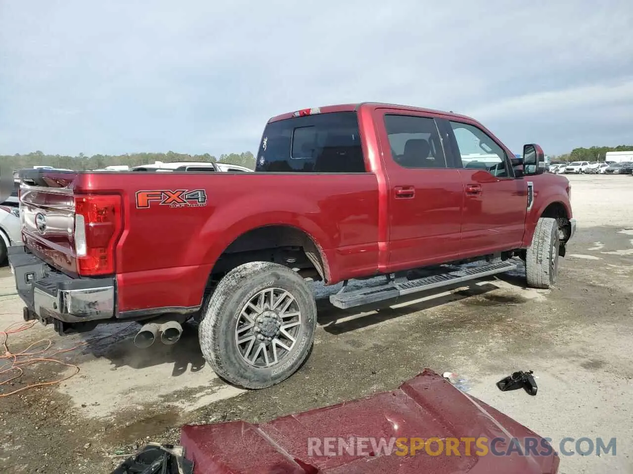 3 fotografías del automóvil dañado 1FT8W3BT0KEE99589 FORD F350 2019