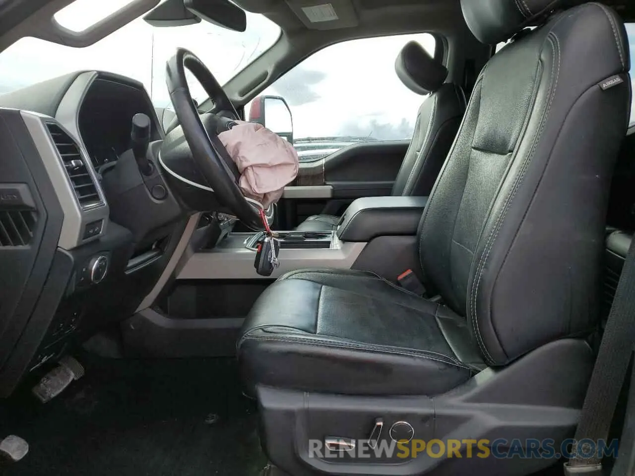 7 fotografías del automóvil dañado 1FT8W3BT2KEF40305 FORD F350 2019