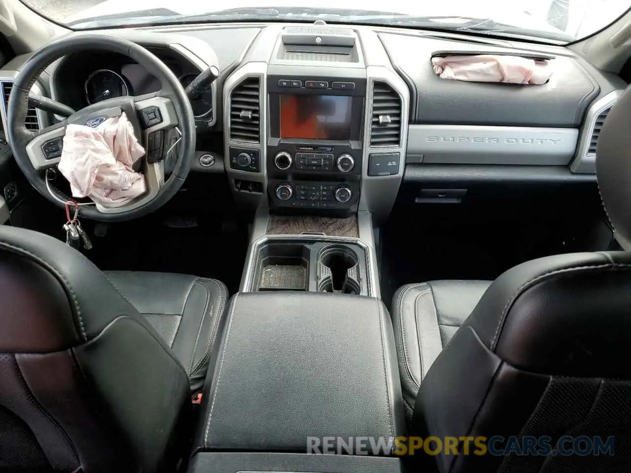 8 fotografías del automóvil dañado 1FT8W3BT2KEF40305 FORD F350 2019