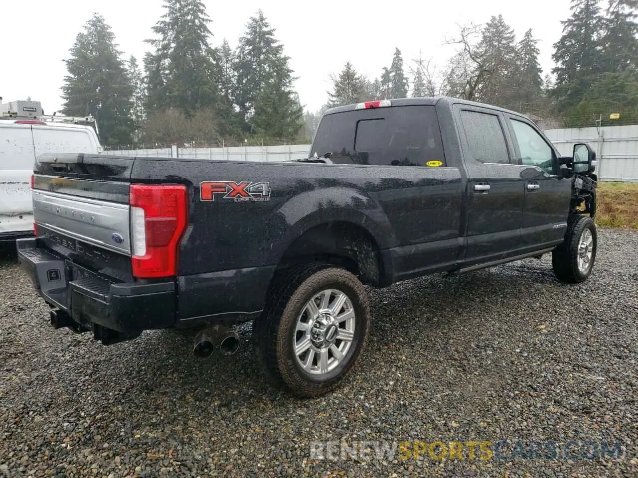 3 fotografías del automóvil dañado 1FT8W3BT2KEG45765 FORD F350 2019