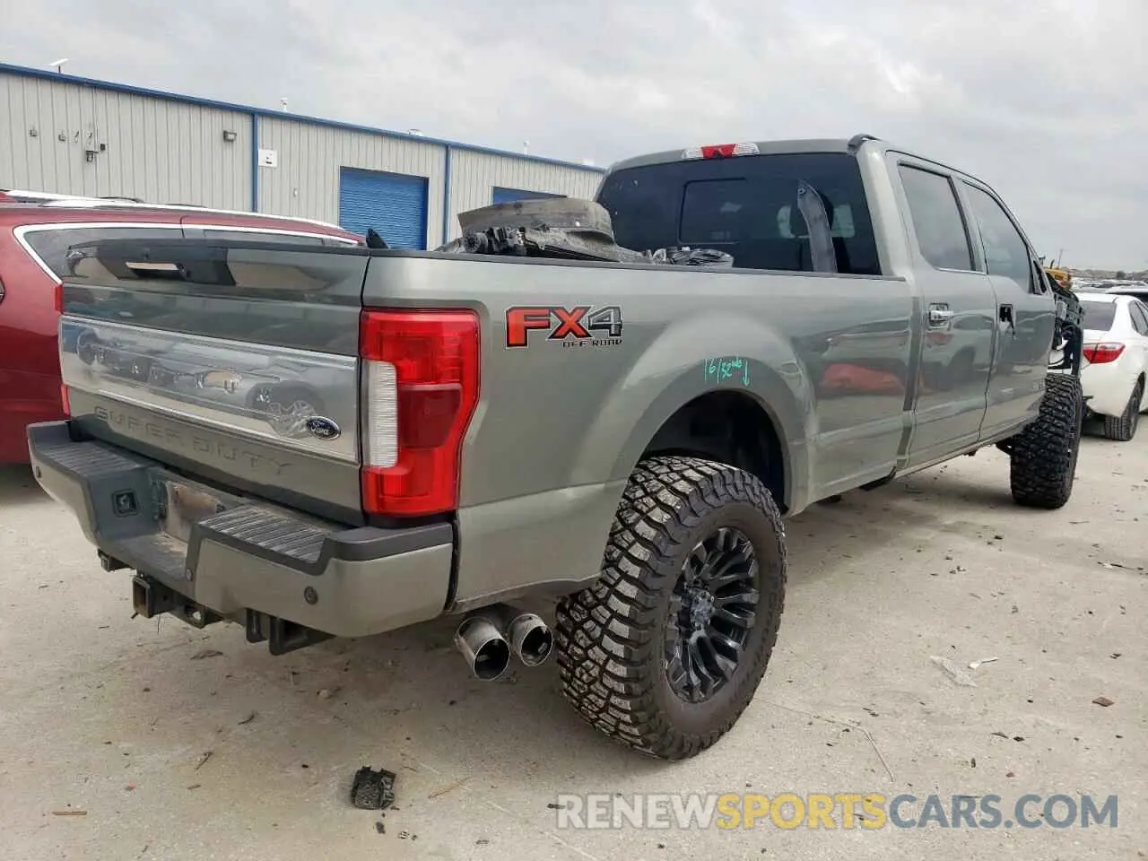 3 fotografías del automóvil dañado 1FT8W3BT5KED09687 FORD F350 2019