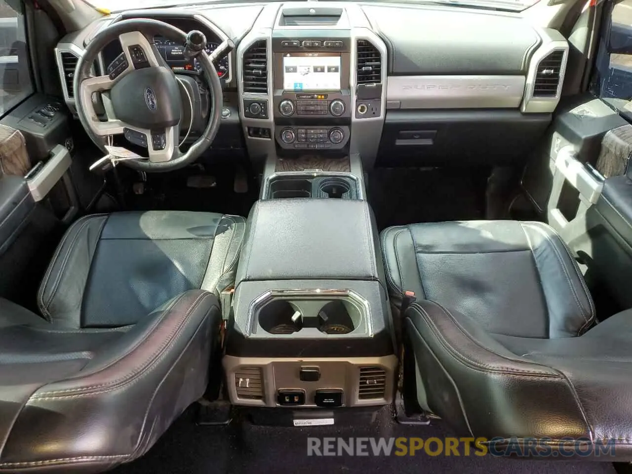 8 fotografías del automóvil dañado 1FT8W3BT6KEF10112 FORD F350 2019