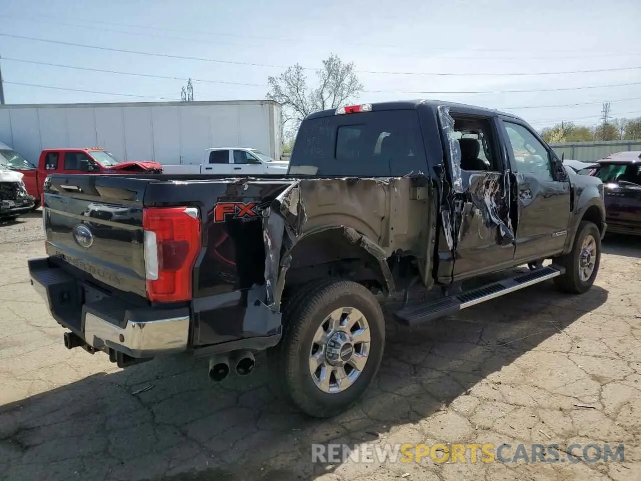 3 fotografías del automóvil dañado 1FT8W3BT7KEE39924 FORD F350 2019