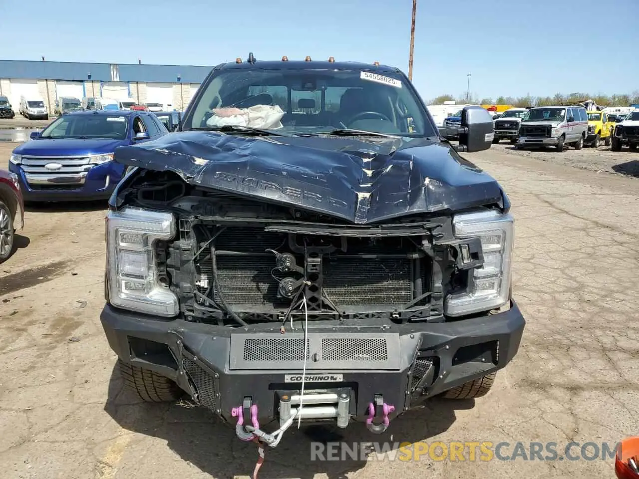 5 fotografías del automóvil dañado 1FT8W3BT7KEE39924 FORD F350 2019