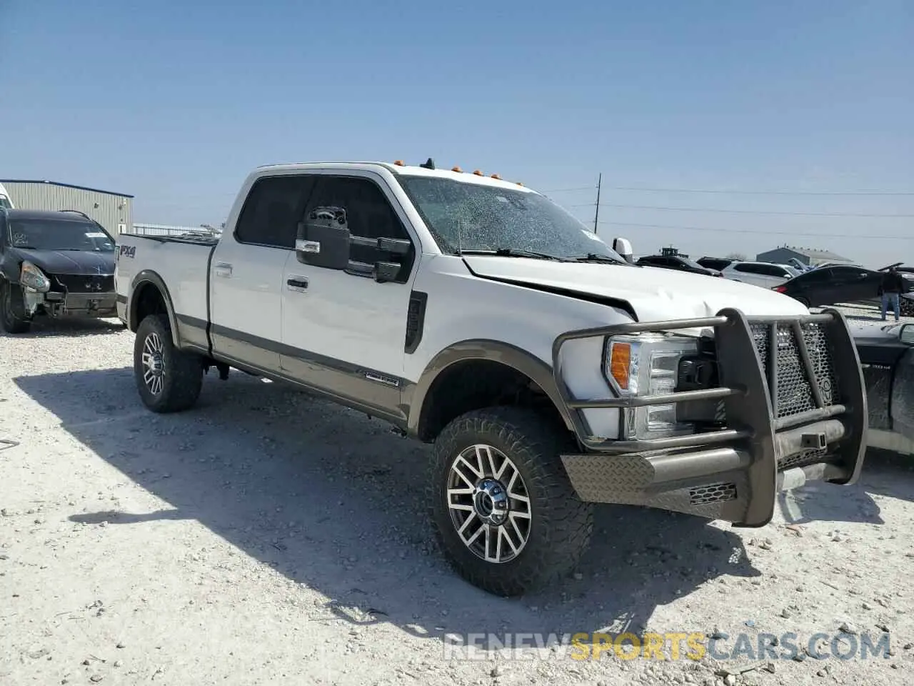 4 fotografías del automóvil dañado 1FT8W3BT8KEE64041 FORD F350 2019