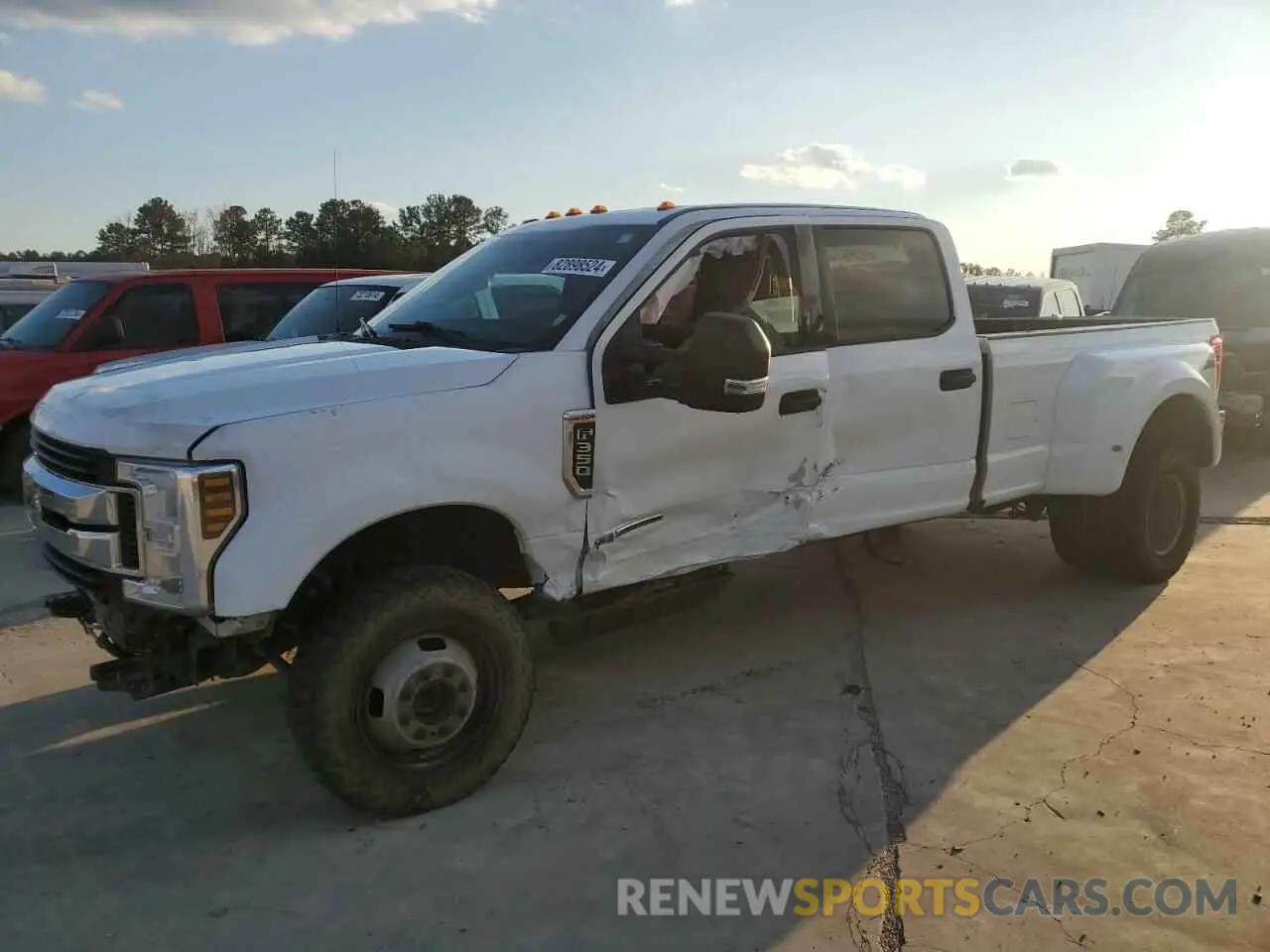 1 fotografías del automóvil dañado 1FT8W3DT1KED75263 FORD F350 2019