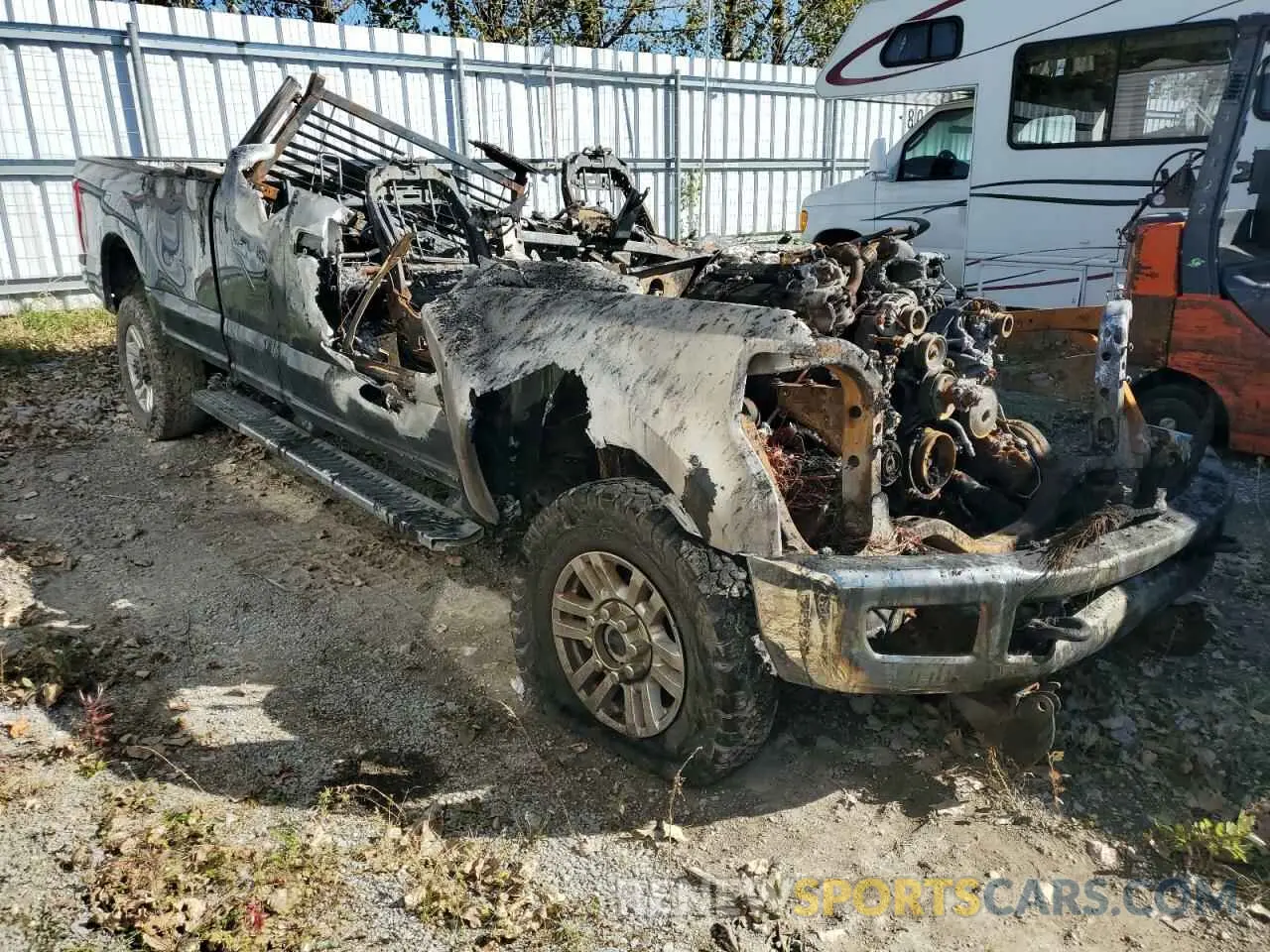 4 fotografías del automóvil dañado 1FT8X3BT0KEC00955 FORD F350 2019