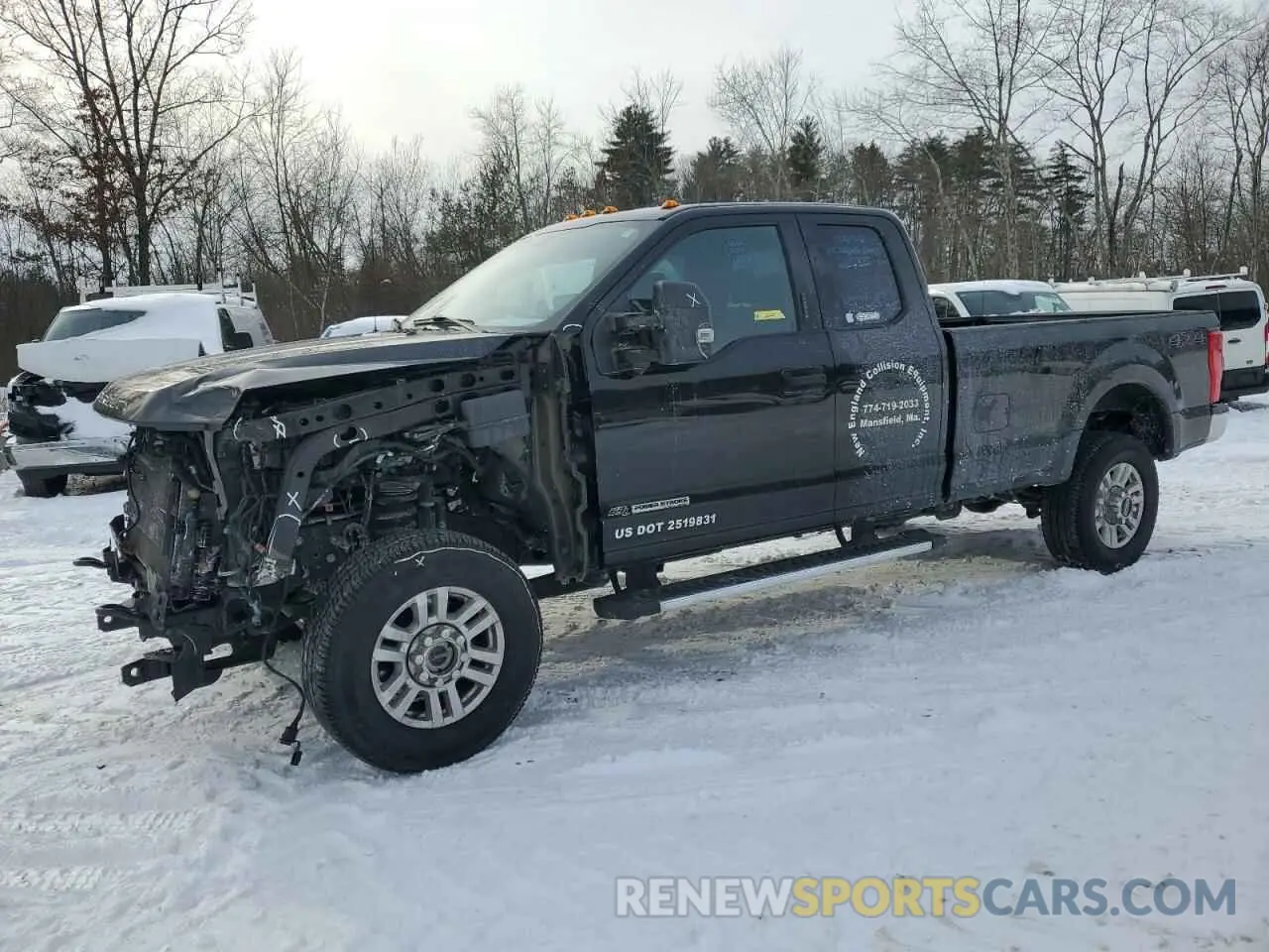 1 fotografías del automóvil dañado 1FT8X3BT0KEF99785 FORD F350 2019