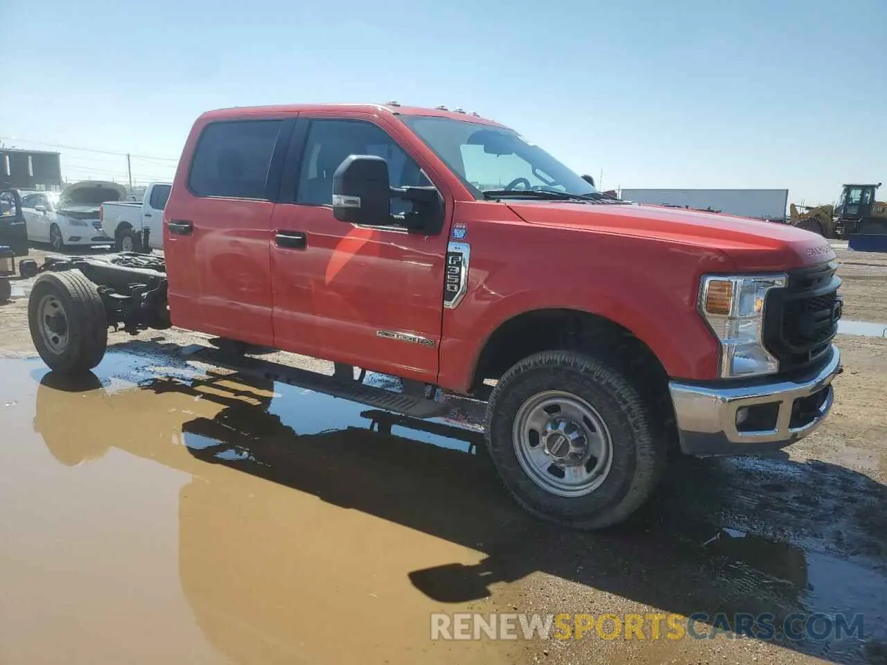 4 fotografías del automóvil dañado 1FD8W3FT2LEE49333 FORD F350 2020