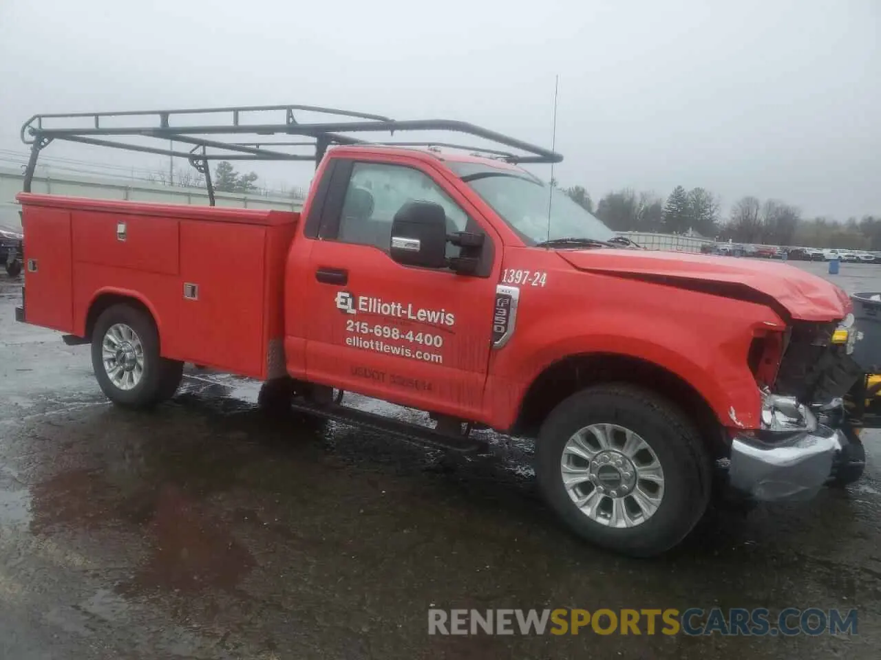 4 fotografías del automóvil dañado 1FDRF3E68LEC56071 FORD F350 2020
