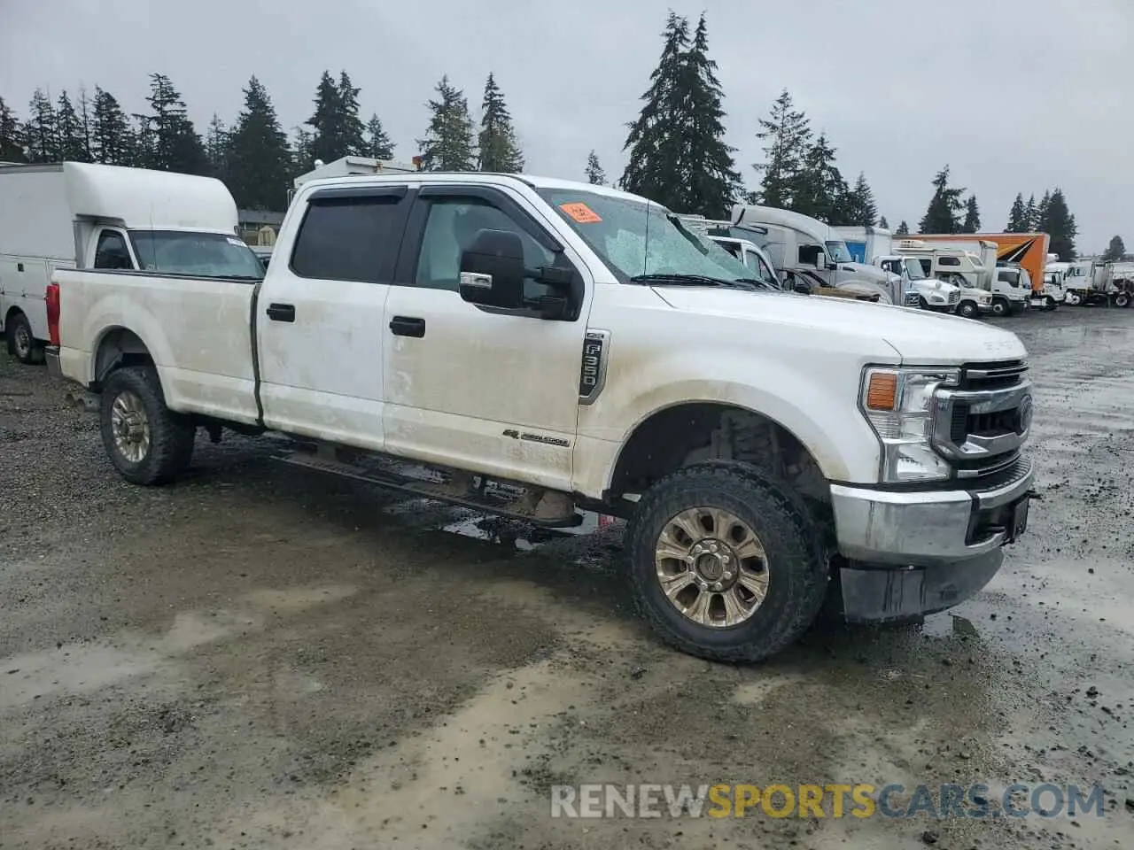 4 fotografías del automóvil dañado 1FT8W3BT2LED34466 FORD F350 2020