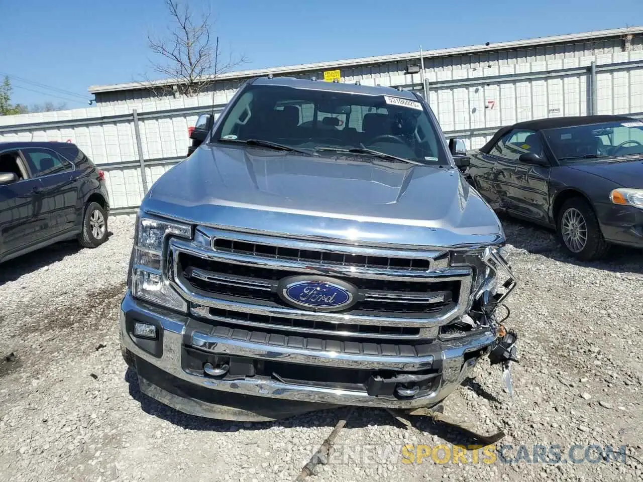 5 fotografías del automóvil dañado 1FT8W3BT3LEC60264 FORD F350 2020