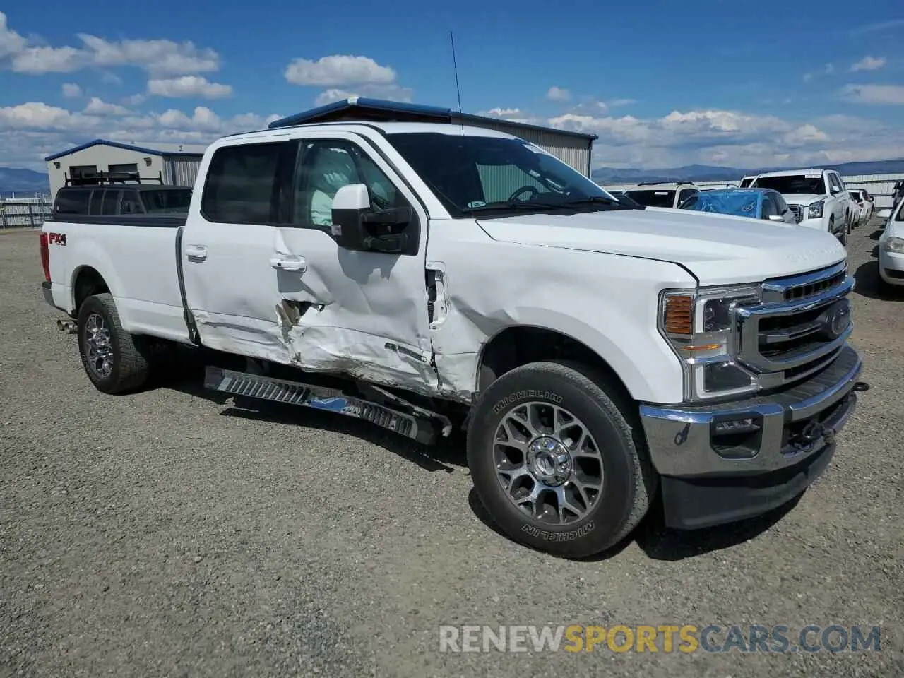 4 fotografías del automóvil dañado 1FT8W3BT3LEE01785 FORD F350 2020
