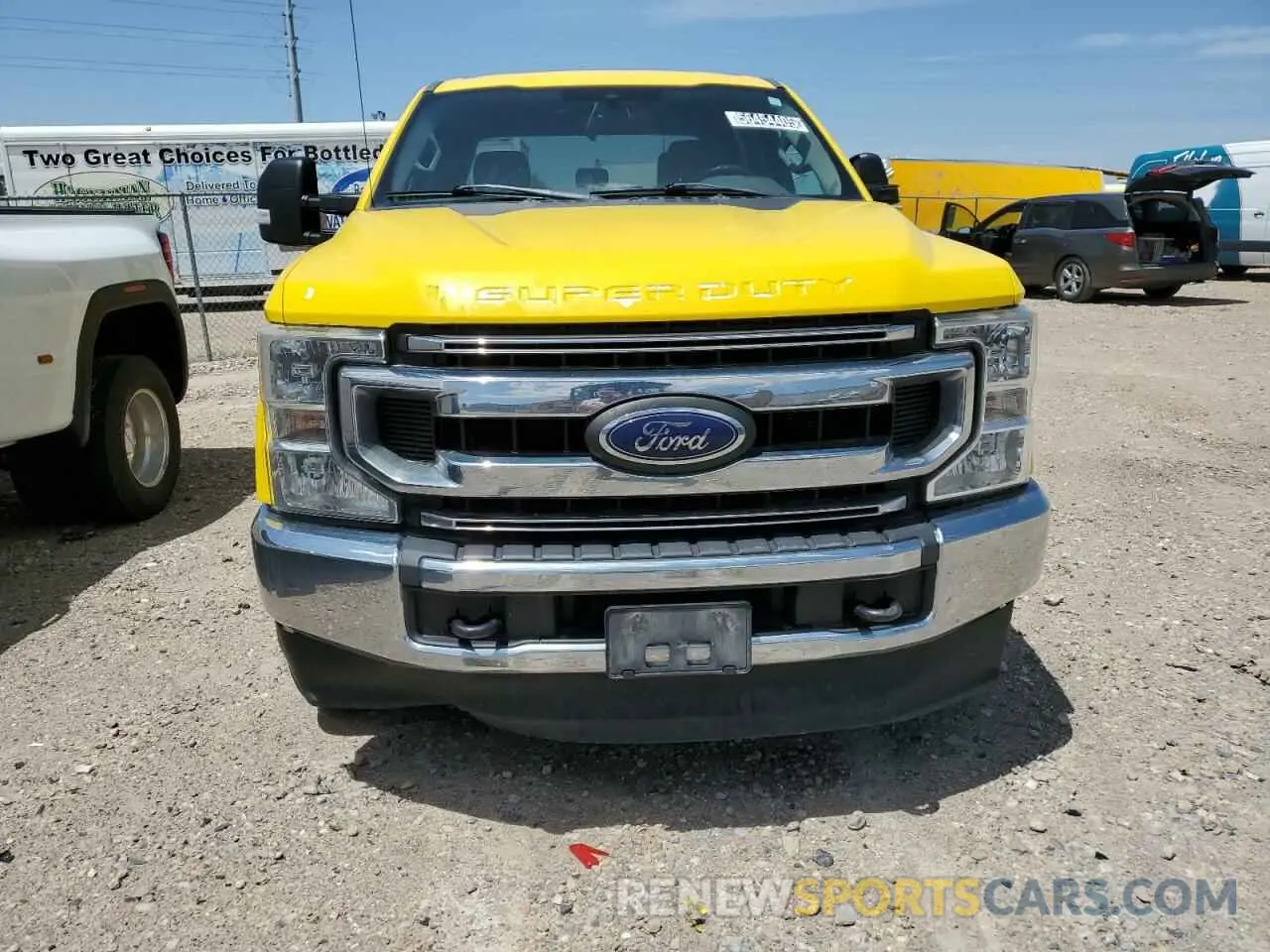 5 fotografías del automóvil dañado 1FT8W3BT4LEC62167 FORD F350 2020