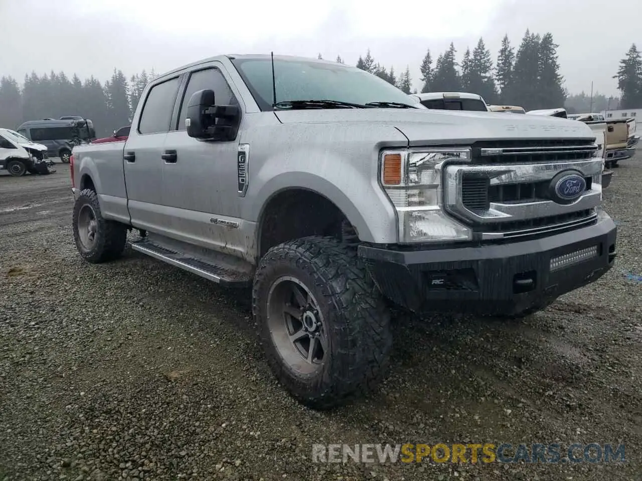 4 fotografías del automóvil dañado 1FT8W3BT6LEE86329 FORD F350 2020