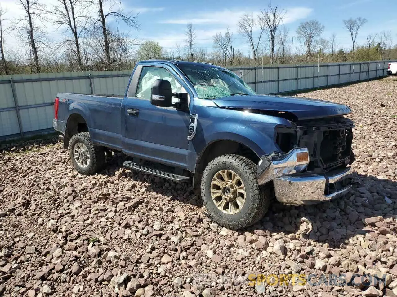 4 fotografías del automóvil dañado 1FTRF3B66LEC96884 FORD F350 2020
