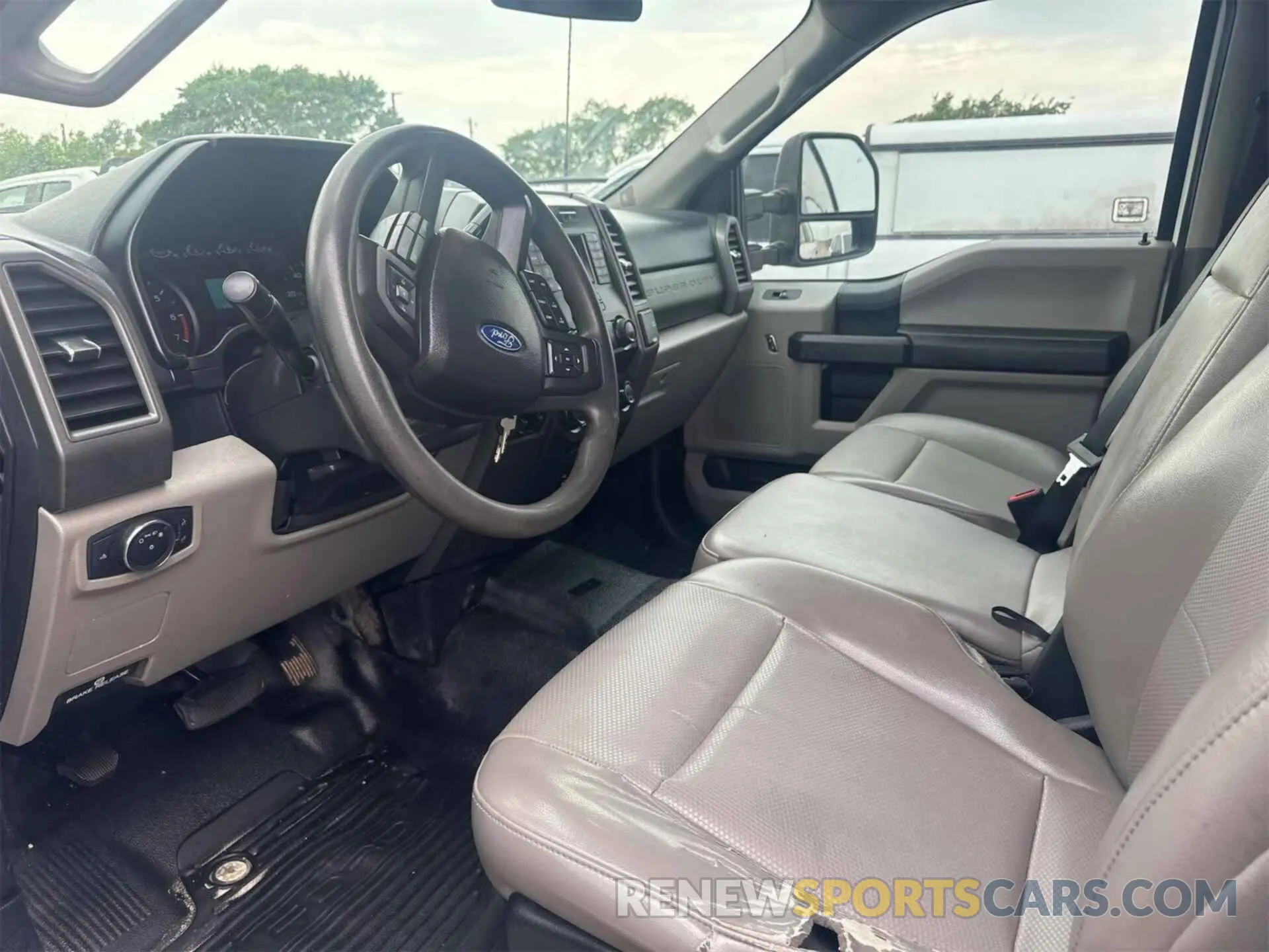 10 fotografías del automóvil dañado 1FT7W3B61MED55073 FORD F350 2021