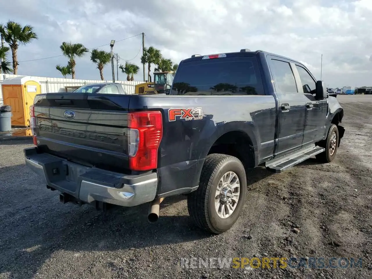 3 fotografías del automóvil dañado 1FT8W3B65MEE16624 FORD F350 2021