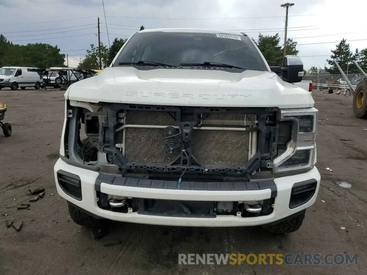5 fotografías del automóvil dañado 1FT8W3BT3MED64626 FORD F350 2021